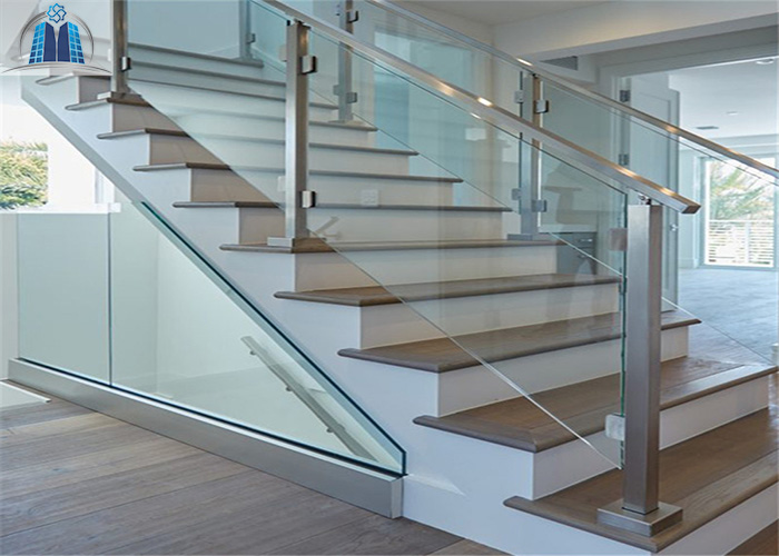ALUMINIUM , GLASS STAIRCASE